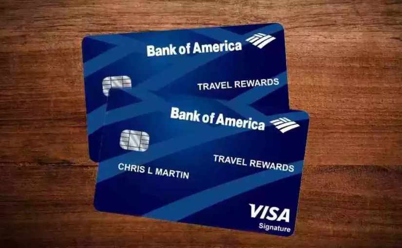 Bank of America Travel Rewards credit card