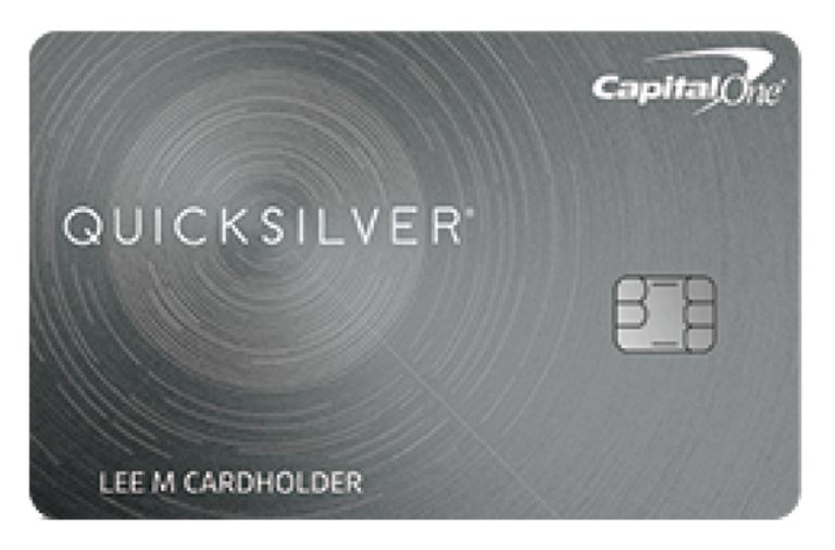 Capital One QuicksilverOne Cash Rewards Credit Card