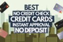 No Credit Check Credit Cards Instant Approval No Deposit