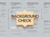 Background Check Report Template