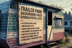 Trailer Park Background Check Disqualifiers