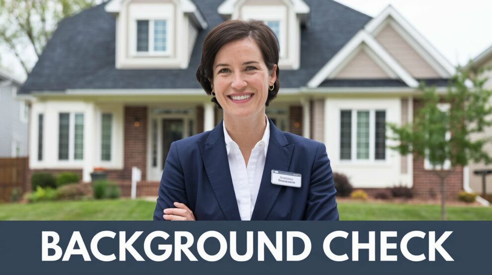 Real Estate Agent Background Check