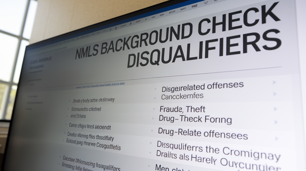 Essential NMLS Background Check Disqualifiers That Could Derail Your 2025 Career Aspirations 4 54