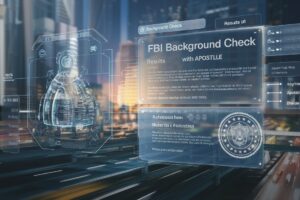 FBI Background Check with Apostille