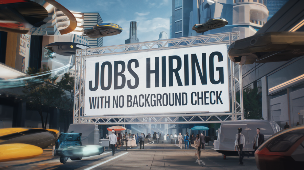 Jobs Hiring with No Background Check