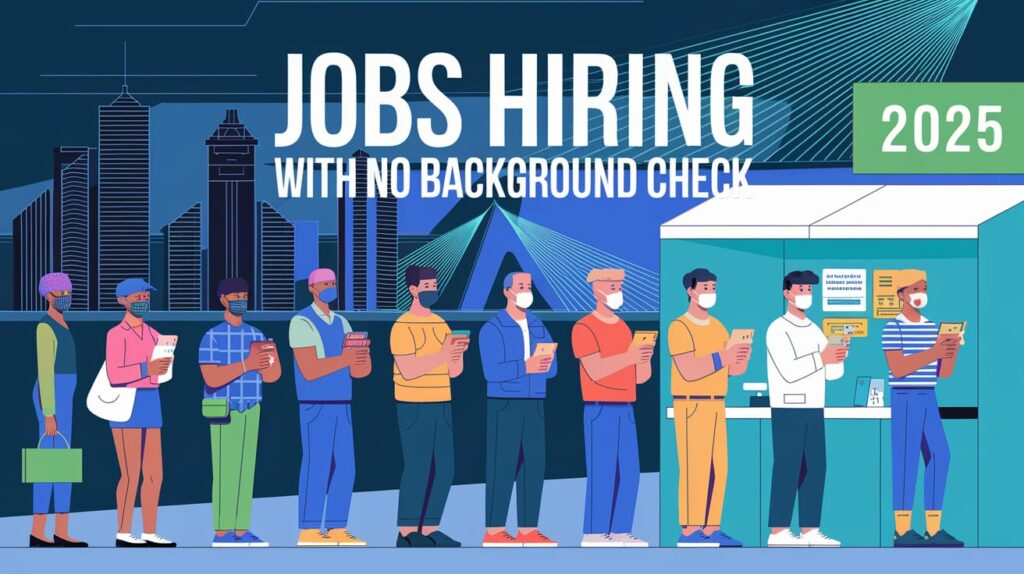 Jobs Hiring with No Background Check In 2025 4 Jobs Hiring with No Background Check