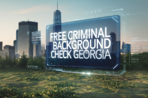 Free Criminal Background Check Georgia in 2025