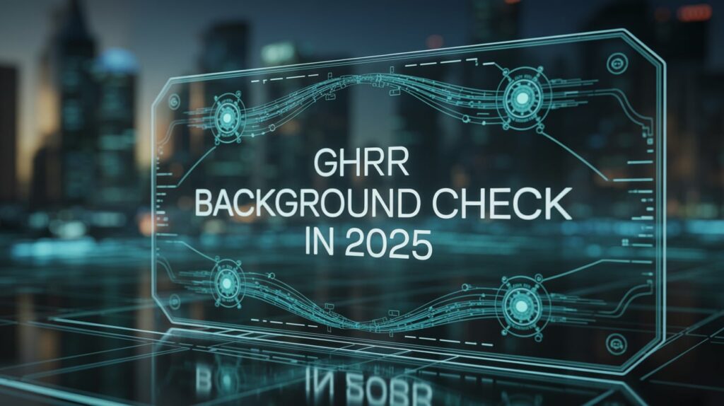 GHRR Background Check in 2025 4 GHRR Background Check