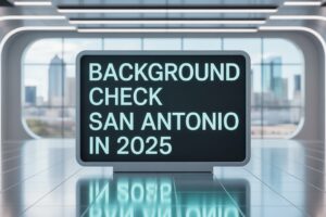 Background Check San Antonio