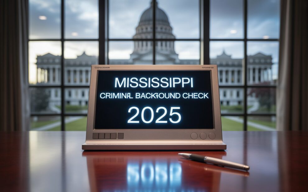 Mississippi Criminal Background Check
