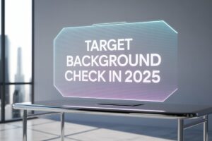 Target Background Check
