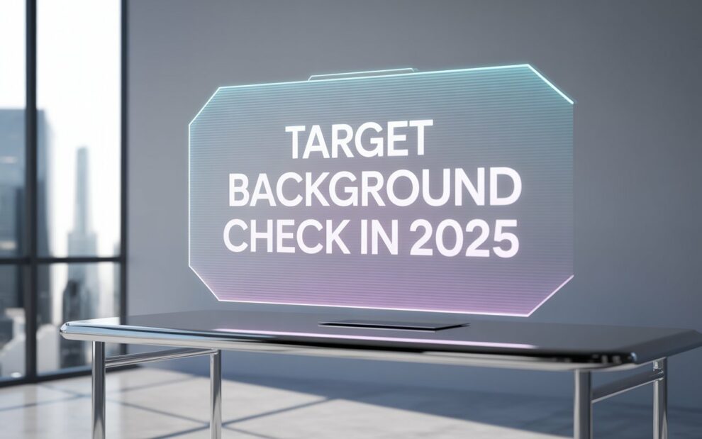 Target Background Check