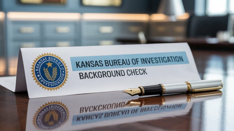 Kansas Bureau of Investigation Background Check