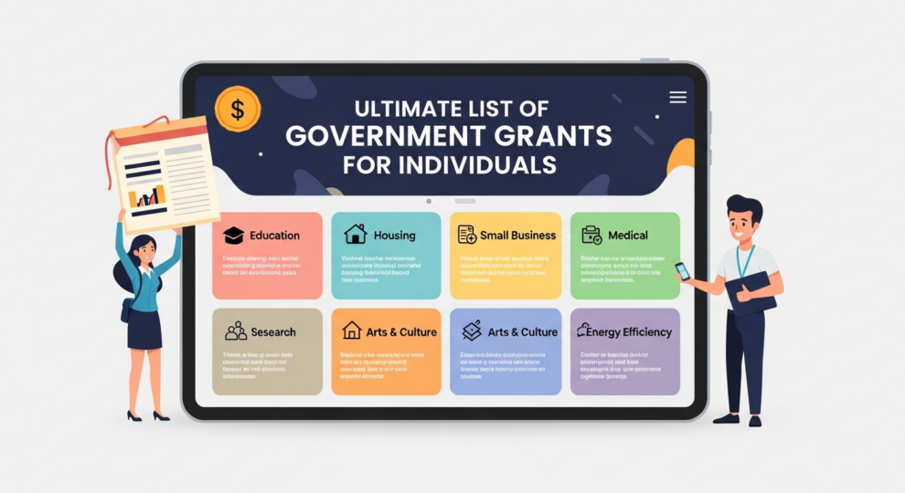Ultimate List of Government Grants for Individuals 1 Ultimate List of Government Grants for Individuals
