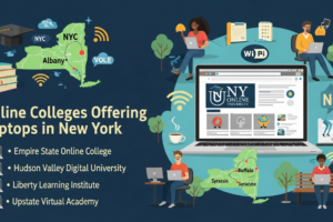Online Colleges that Offer Laptops in New York