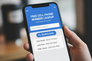 Free Cell Phone Number Lookup with Name No Charge