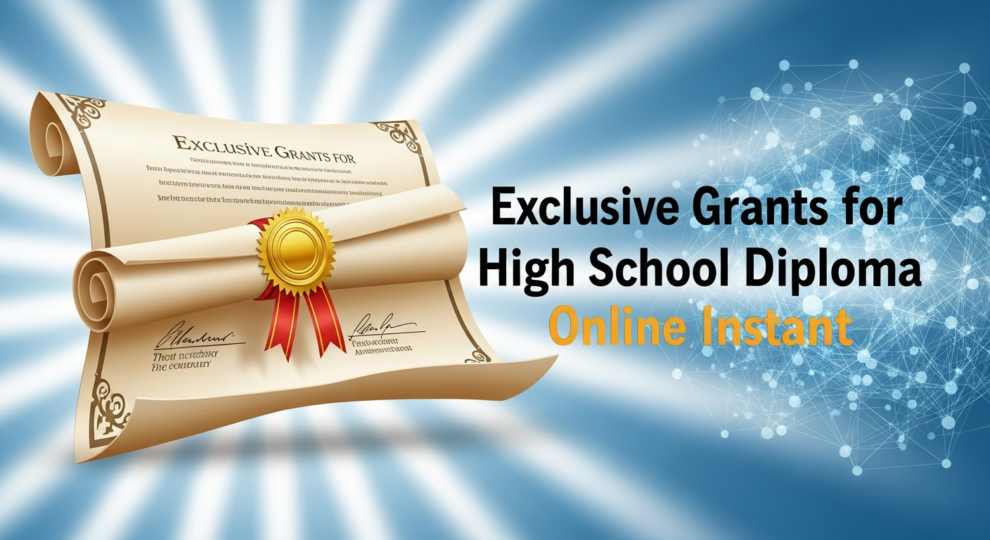 Exclusive Grants for High School Diploma Online Instant 1 Exclusive Grants for High School Diploma Online Instant