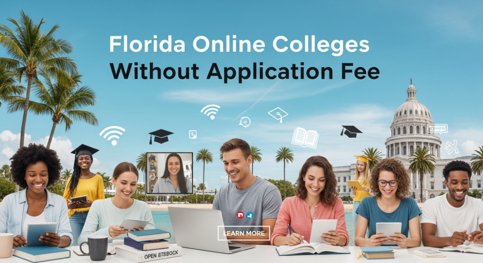 Florida Online Colleges Without Application Fee 1 Florida Online Colleges Without Application Fee